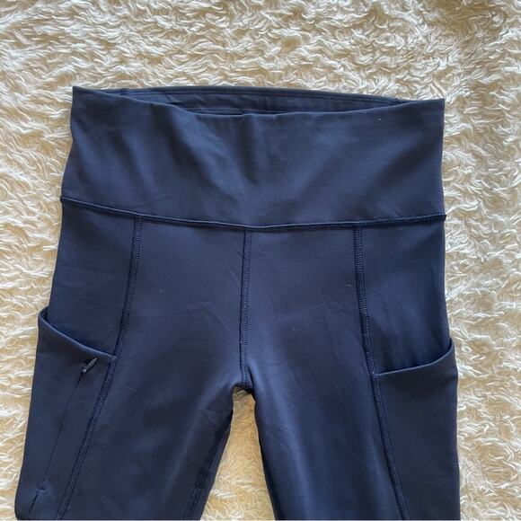Athleta Up For Anything 7/8 Tight Blue Size Small - Picture 6 of 11